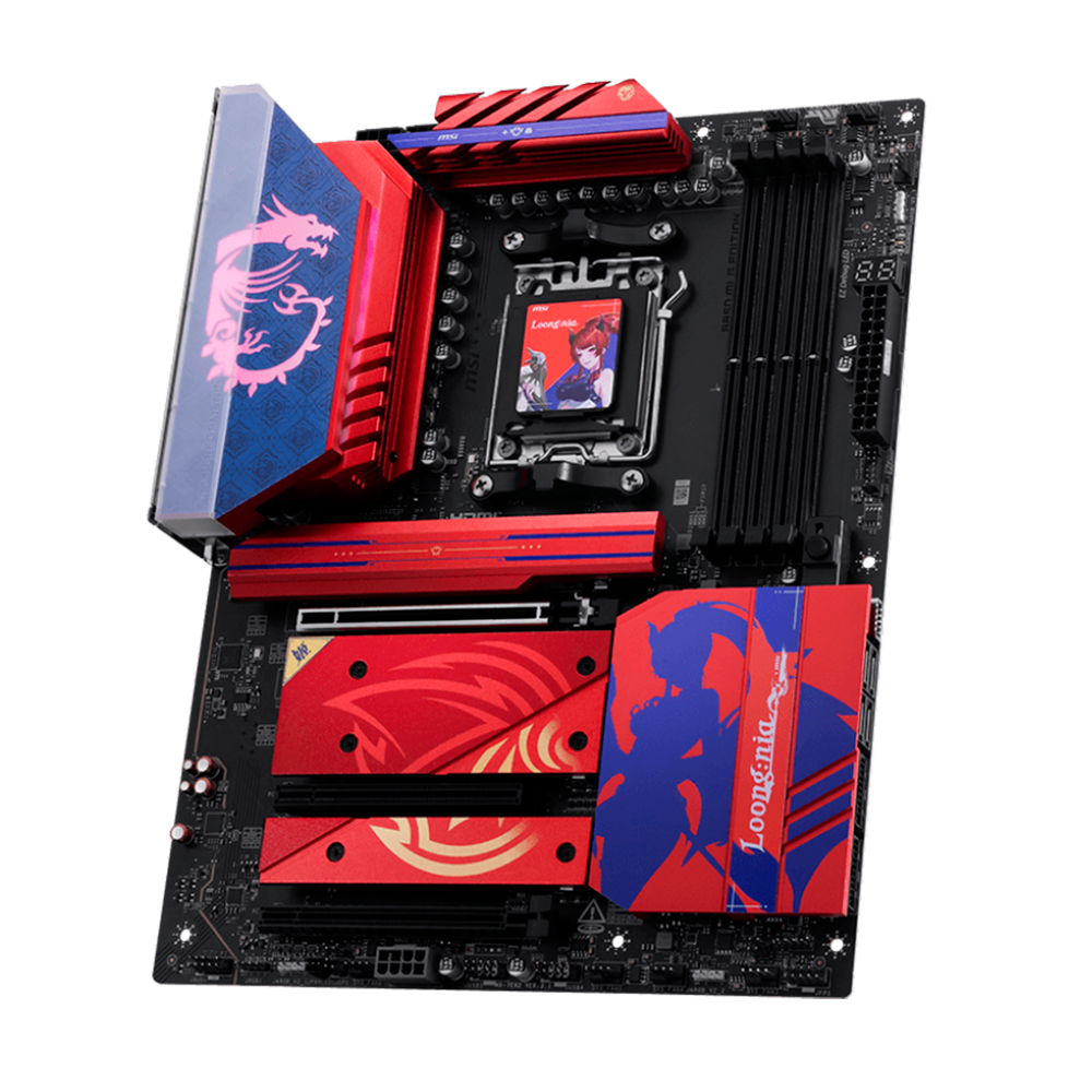 BUNDLE MSI MLG EDITION / GeForce RTX 5070Ti / Tarjeta Madre B850 MLG ...