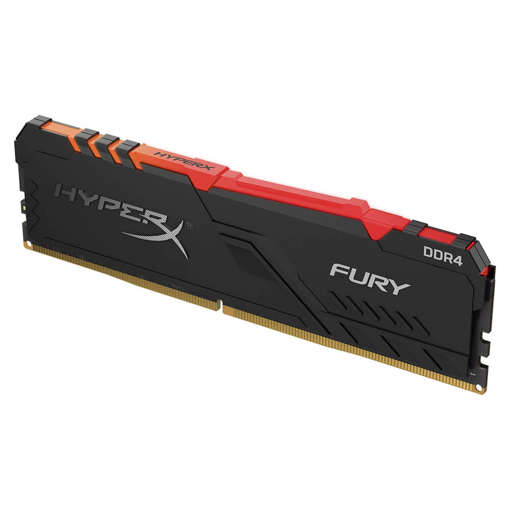 HyperX Fury DDR4 16GB (2x8GB) 3200MHz CL16 RGB – Memoria Con Illuminazione E Overclock!