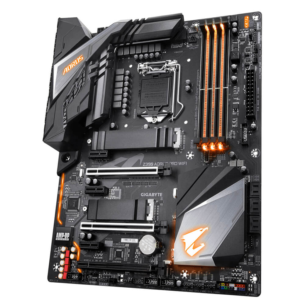 Tarjeta Madre Gigabyte Z390 Aorus Pro Wifi Intel Coffe Lake 9va