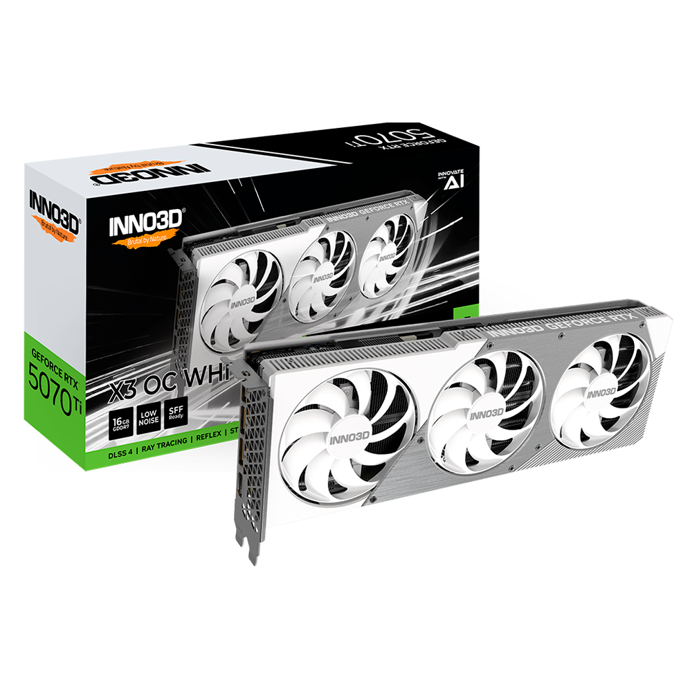 Tarjeta de Video INNO3D NVIDIA GeForce RTX 5070 Ti X3 OC Edition / 16GB ...