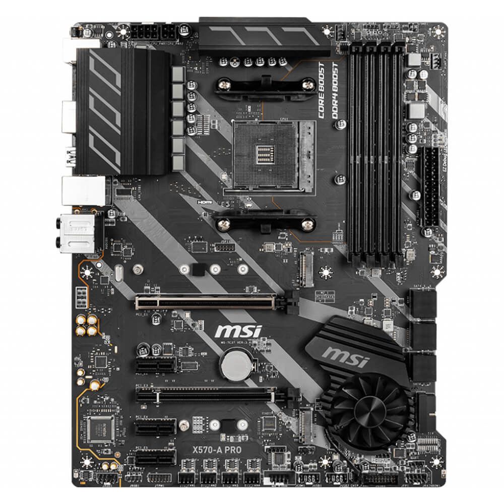Tarjeta Madre MSI X570-A PRO Socket AM4 AMD X570 ATX | DD Tech