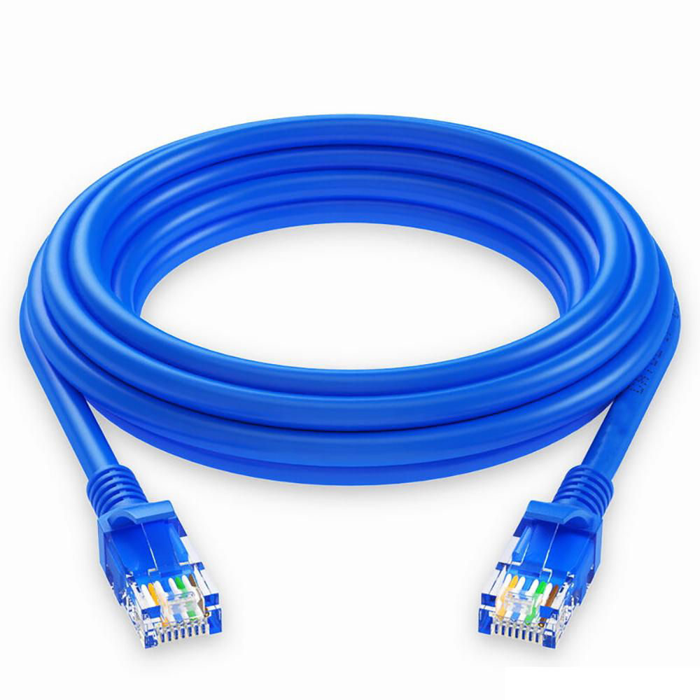 Cable de Red LAN Ponchado 1.5m - Listo para usar (Cat-5)
