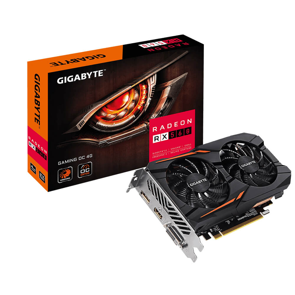 Gigabyte rx560 4gb разбор