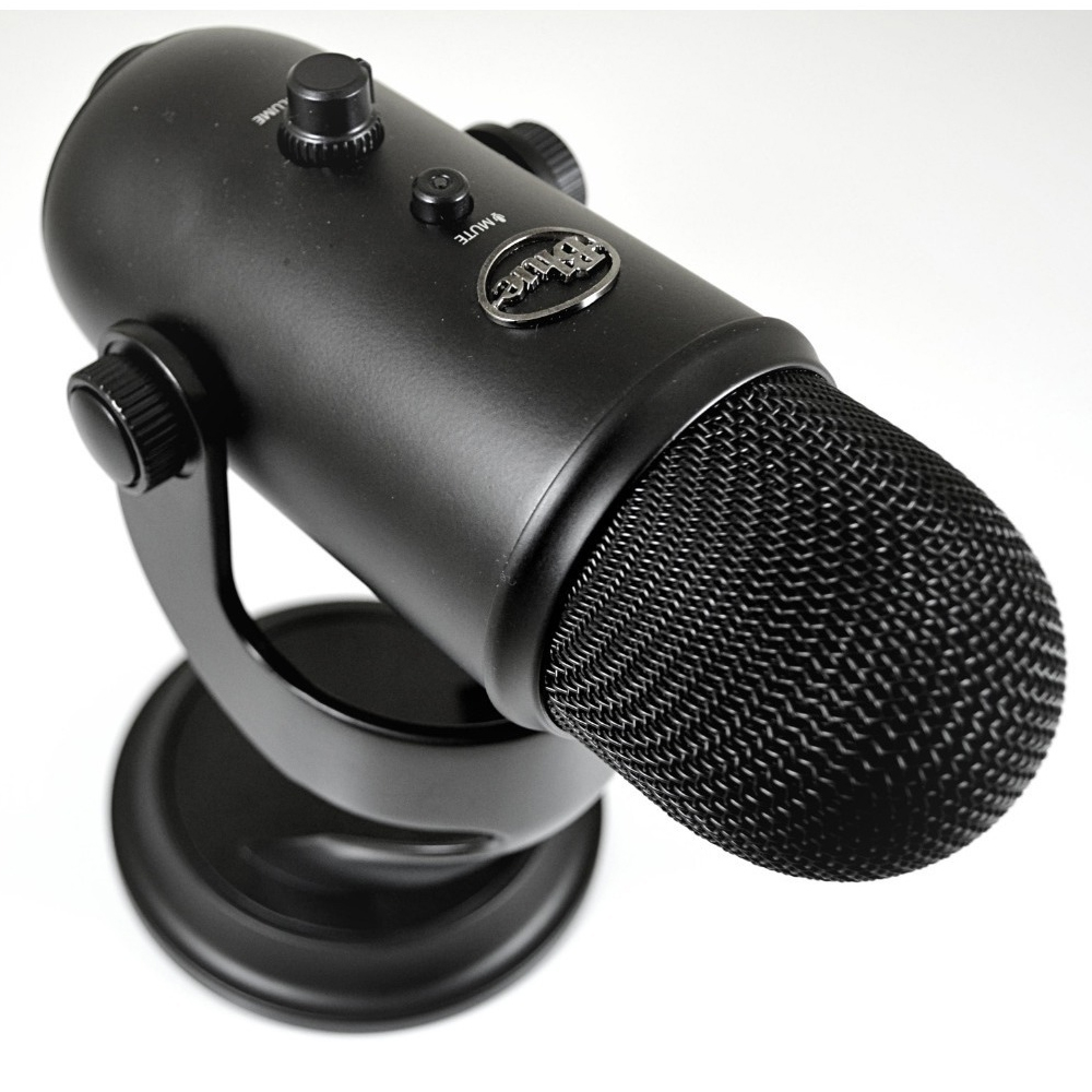 Microfono Profesional para Streaming Calidad Estudio / Blue Yeti Black /  988-000100