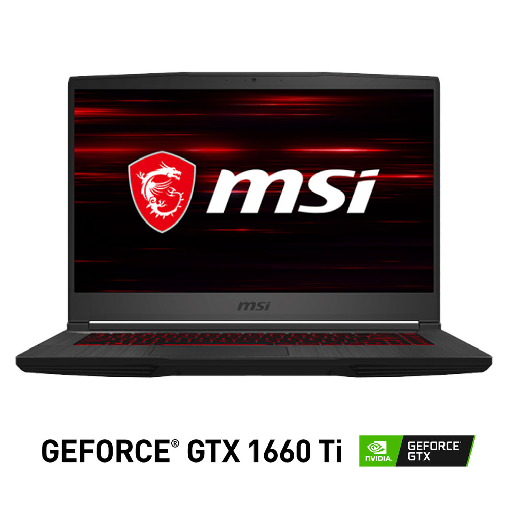 Laptop Gamer MSI GeForce GTX 1660 Ti GDDR6 6GB / i7-10750H / 16GB RAM DDR4  / 512GB PCIe SSD / 15.6 FHD IPS-Level / Windows 10 Home / GF65 THIN  10SDR-1093MX