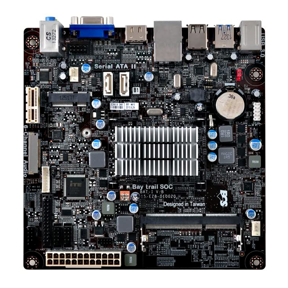 Tarjeta Madre ECS BAT I J1800 Procesador Integrado Intel Celeron 