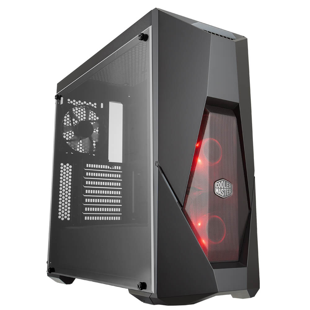 Gabinete Cooler Master Masterbox K500L LED RED / ATX / Ventana Completa ...
