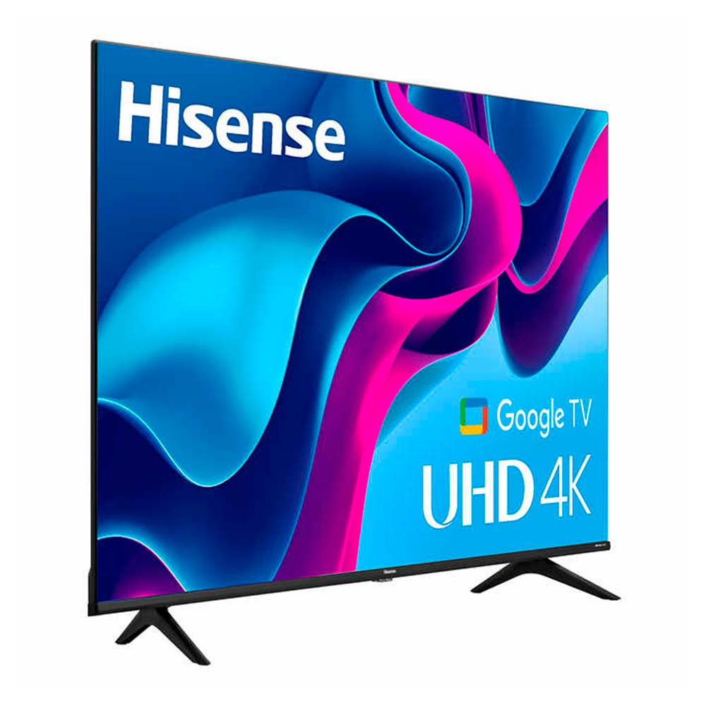  Hisense - Televisión Smart 55A6H serie A6, de 55 pulgadas, con  resolución 4K UHD, con Google TV, control remoto de voz, Dolby Vision HDR,  DTS Virtual X, modos deportivos y de