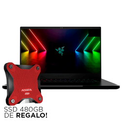 Laptop Gamer Razer Blade 14  AMD Ryzen 9 6900HX / NVIDIA GeForce RTX 3070TI / 14 pulgadas QHD 165Hz / 16GB RAM / 1TB SSD / Aluminio CNC / Chroma RGB / Audio espacial THX / Refrigeración de cámara de vapor / RZ09-0427