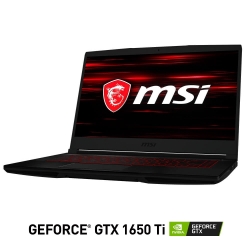 Laptop Gamer MSI GeForce GTX 1650 Ti MAX Q GDDR6 4GB / INTEL CORE i5-9300H / 8GB RAM DDR4 / 256GB PCIe SSD + 1TB HDD SATA / 15.6 FHD IPS-Level 120Hz / Windows 10 Home Plus / GF63 THIN 9SCSR-093MX