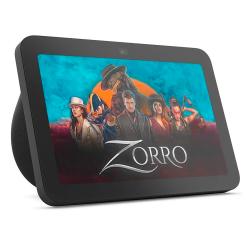 Amazon Echo Show 8 (3.ª generación, modelo de 2023) / Con audio espacial / Hub de Casa Inteligente y Alexa / Charcoal / R85SD6