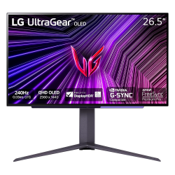 Monitor Gamer Ultragear LG ‎27GS95QE OLED / 27” / QHD / 1440p / 240Hz / 0.03ms / DisplayHDR / True Black 400 / AMD FreeSync Premium Pro / NVIDIA G-Sync / 27GS95QE-B/ SEMANA GAMER