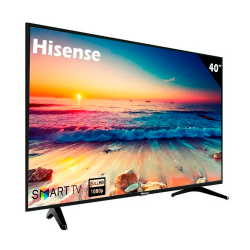 Pantalla Smart TV Hisense LED de 40 pulgadas Full HD / Con Roku TV / 40H4030F3