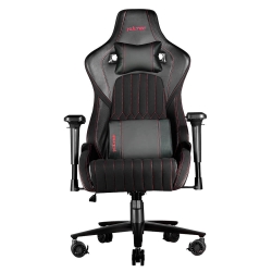 Silla Deportiva Kultec Gaming GT Series / Vini-Piel Tricapa / Foam compuesto v3 / Vinil Diseño Fibra de Carbono / Negro - Rojo KLTG-040135