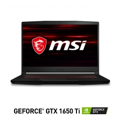 Laptop Gamer MSI GeForce GTX 1650 Ti MAX Q GDDR6 4GB / INTEL CORE i7-10750H / 8GB RAM DDR4 / 512GB PCIe SSD / 15.6 FHD IPS-Level / Windows 10 Home / GF63 THIN 10SCSR-609MX /