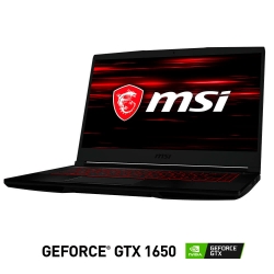 Laptop Gamer MSI GeForce GTX 1650 MAX Q GDDR6 4GB / INTEL CORE i5-10500H / 8GB RAM DDR4 / 256GB PCIe SSD / 15.6 FHD IPS-Level 60Hz / Windows 10 Home / GF63 THIN 10SCXR-222US