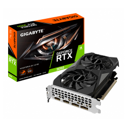 Tarjeta de Video Gigabyte NVIDIA GeForce RTX 3050 WINDFORCE OC V2 / 6GB / 96-bit GDDR6 / PCI Express 4.0 / GV-N3050WF2OCV2-6GD