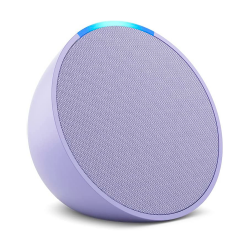 Amazon Echo Pop / Bocina inteligente y compacta con sonido definido y Alexa / Lavander Bloom / C2H4R9