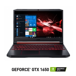 Laptop Gamer Acer Nitro 5 GeForce GTX 1650 GDDR5 4GB / i5-9300H / 8GB RAM DDR4 / 128GB SSD PCIe NVMe + 1TB HDD / 15.6 FHD / Windows 10 Home / NHQ59AL00T