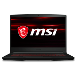 Laptop Gamer MSI GeForce GTX 1650 MAX-Q 4GB / INTEL CORE i5-10300H / 8GB RAM DDR4 / 256GB PCIe SSD / 15.6 FHD / Windows 10 Home / GF63 THIN 10SCXR-222
