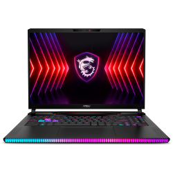 Laptop Gamer MSI Raider GE68HX / 16 / 144Hz / UHD+ / Intel Core i9-14900HX / NVIDIA Geforce RTX 4070 / 32GB DDR5 / 1TB NVMe SSD / Cooler Boost 5 / Negro / RAIDER GE68 HX 14VGG