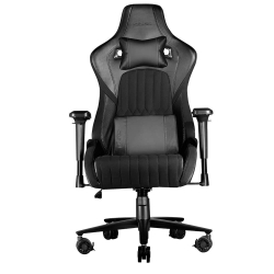 Silla Deportiva Kultec Gaming GT Series / Vini-Piel Tricapa / Foam compuesto v3 / Vinil Diseño Fibra de Carbono / Negro KLTG-040136