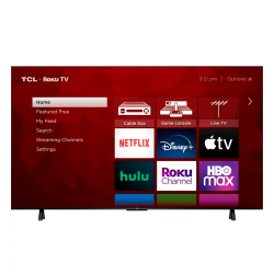 Smart TV TCL 75S451 Televisión de 75 / 4K / UHD HDR / LED Smart / Roku TV TCL / 75S451