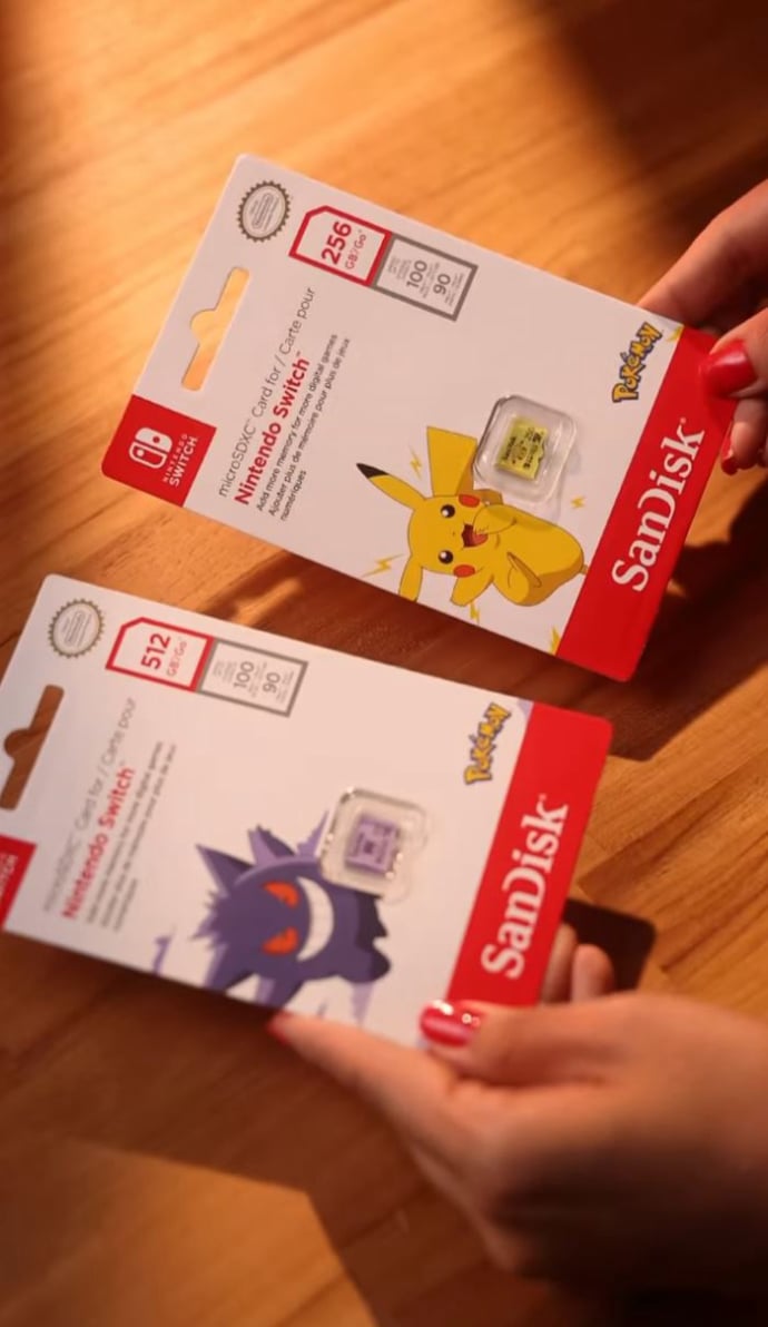 Micro SD pokemon